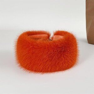 Winter Orange Headband